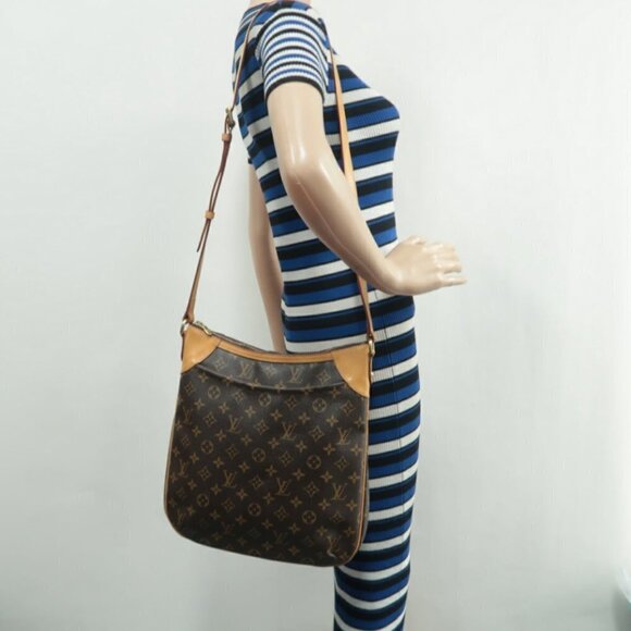 100% Authentic Louis Vuitton Odeon Monogram Canvas Shoulder Bag 1022-011824 - Picture 12 of 12